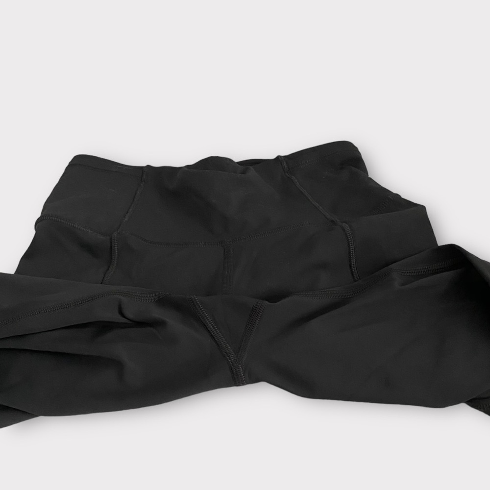 Lululemon Fast and Free Crop II 19" *Non-Reflective Graphite Grey Nulux Size 2 - Picture 12 of 14